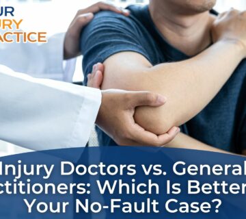 Injury Doctors vs. General Practitioners: Which is Better for Your No Fault Case?