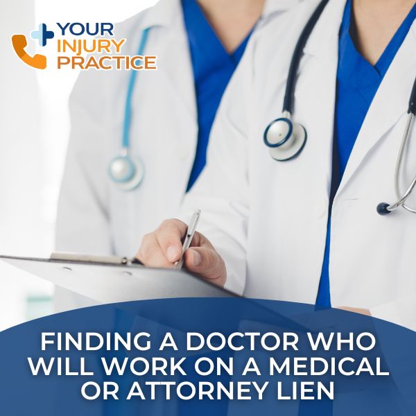 Finding a Doctor Who Will Work on a Medical or Attorney Lien